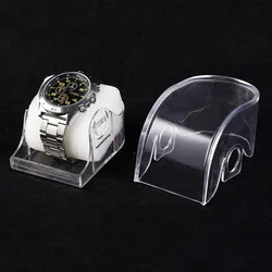 Electronic Watch Storage Box, Transparent Plastic Single Box, Watch Storage Plastic Box, with Hanging Holes and Pillow Box