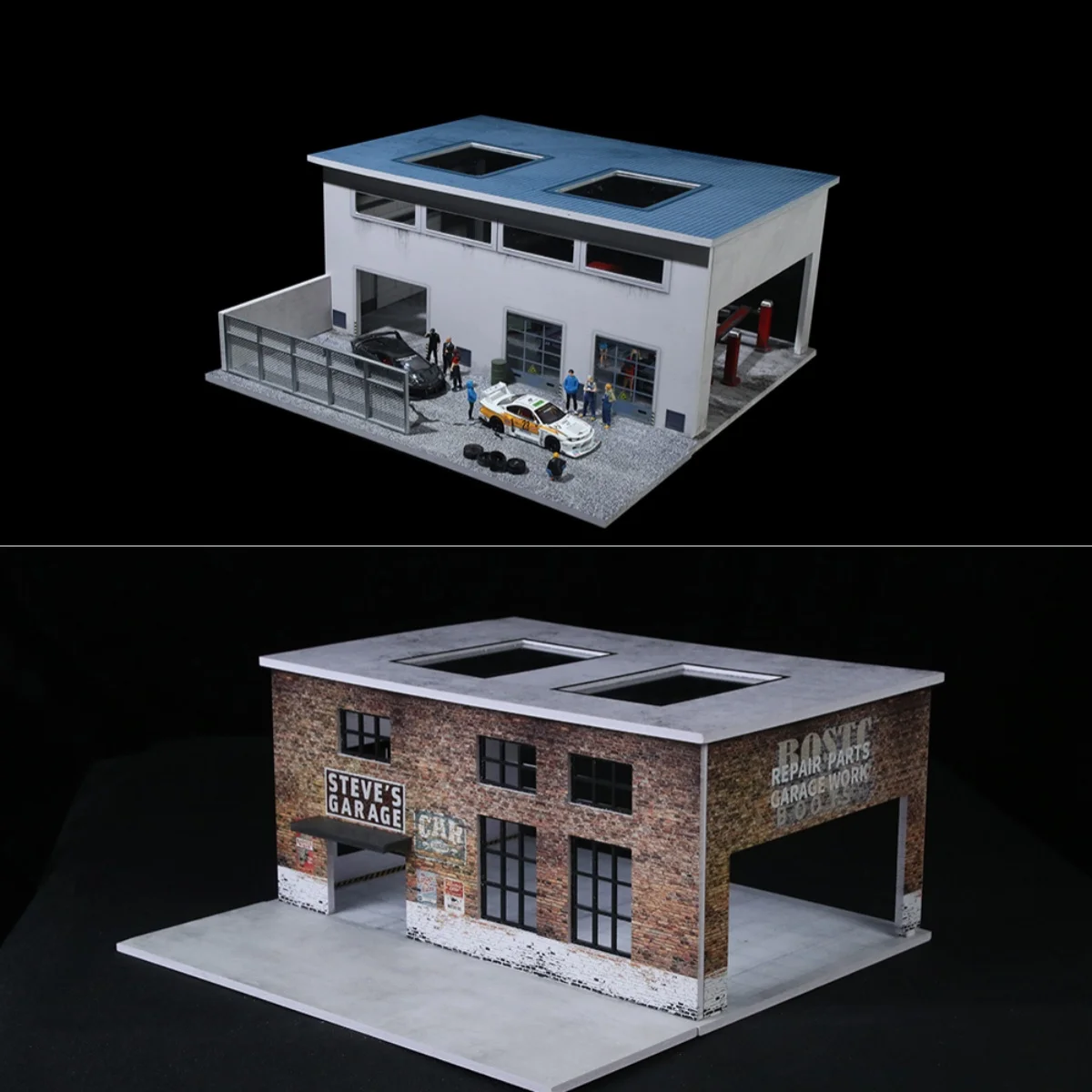 

TimeMicro&MoreArt 1:64 B Factory Plant Lighted Version Scene Model