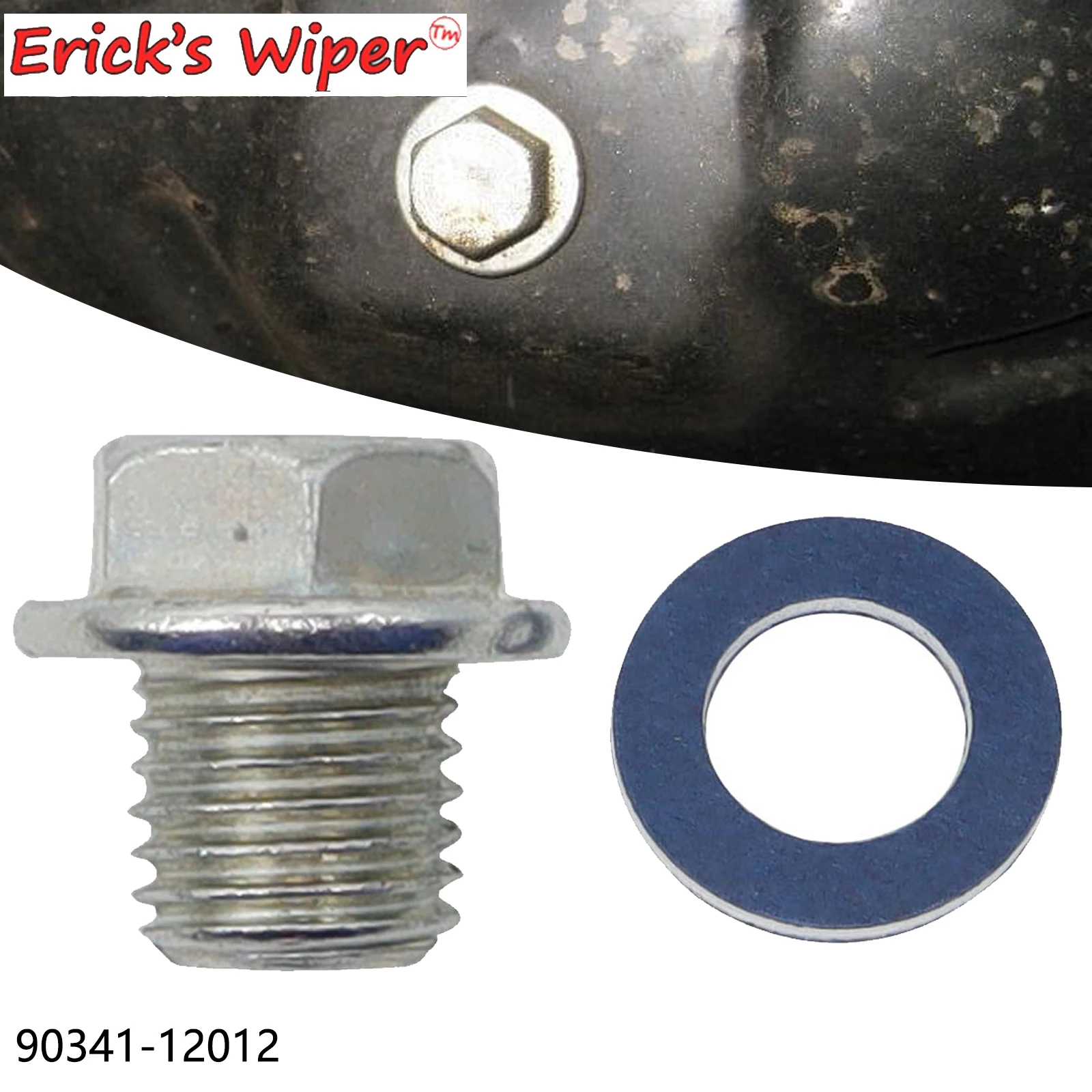 Ener\'s Wiper Car Engine Thread Oil Drain Sump guarnizioni bullone vite anello di tenuta per Scion Toyota Lexus 9034112012 90341-12012