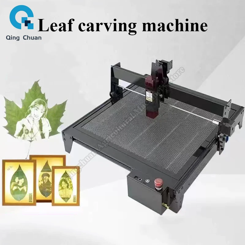 

Leaf Engraving Laser Machine Tree Leaves Art Design Printing Character Carving Leaf Carving Machine