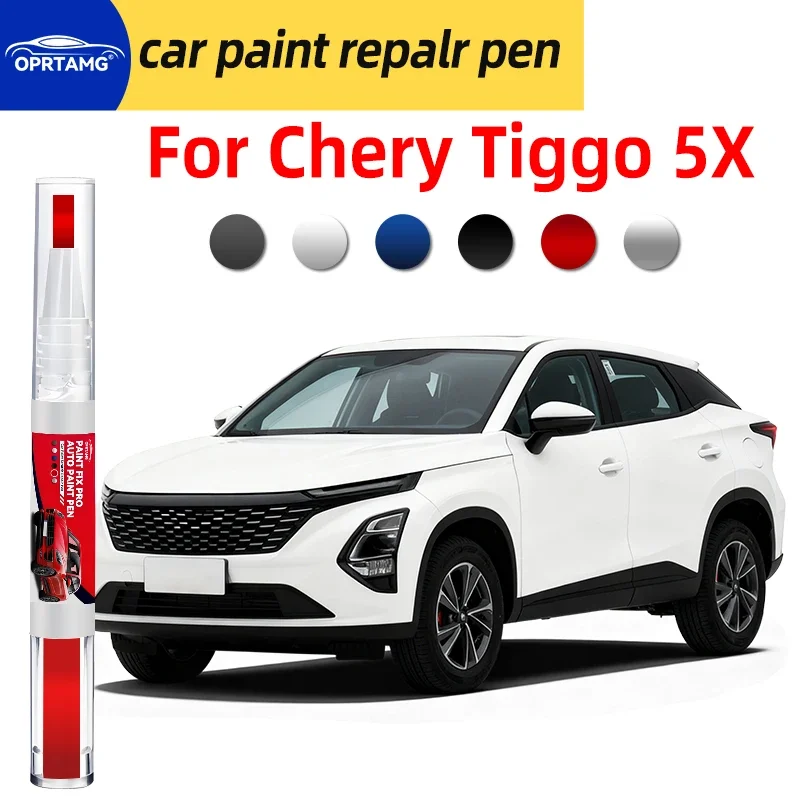 Caneta para retoque de pintura de carro, para chery tiggo 5x, reparo de arranhões na pintura, acessórios para reparo de carroceria, ferramentas de pin