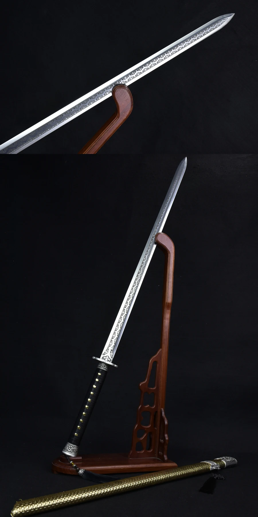 stainless steel Tang Sword training katana battle ready sharp very beautiful traditional retro plum handsome smart weapon