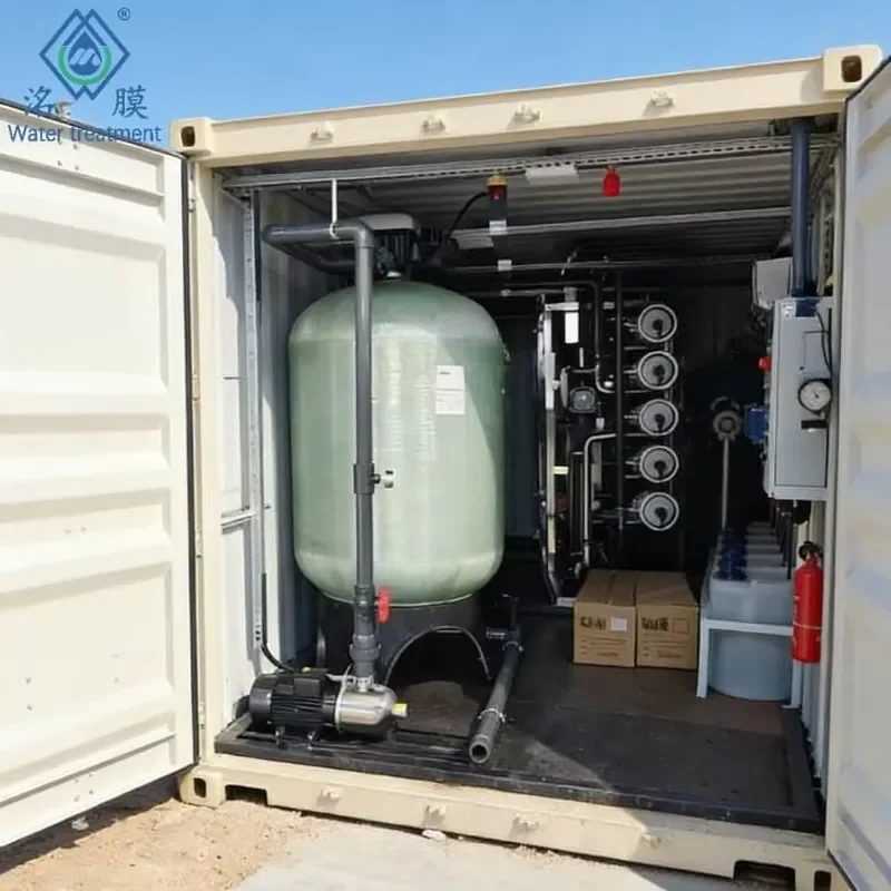 Custom Capacity Containerized Water Purification System RO Container Desalination Machine Water Treatment System Filter Plant