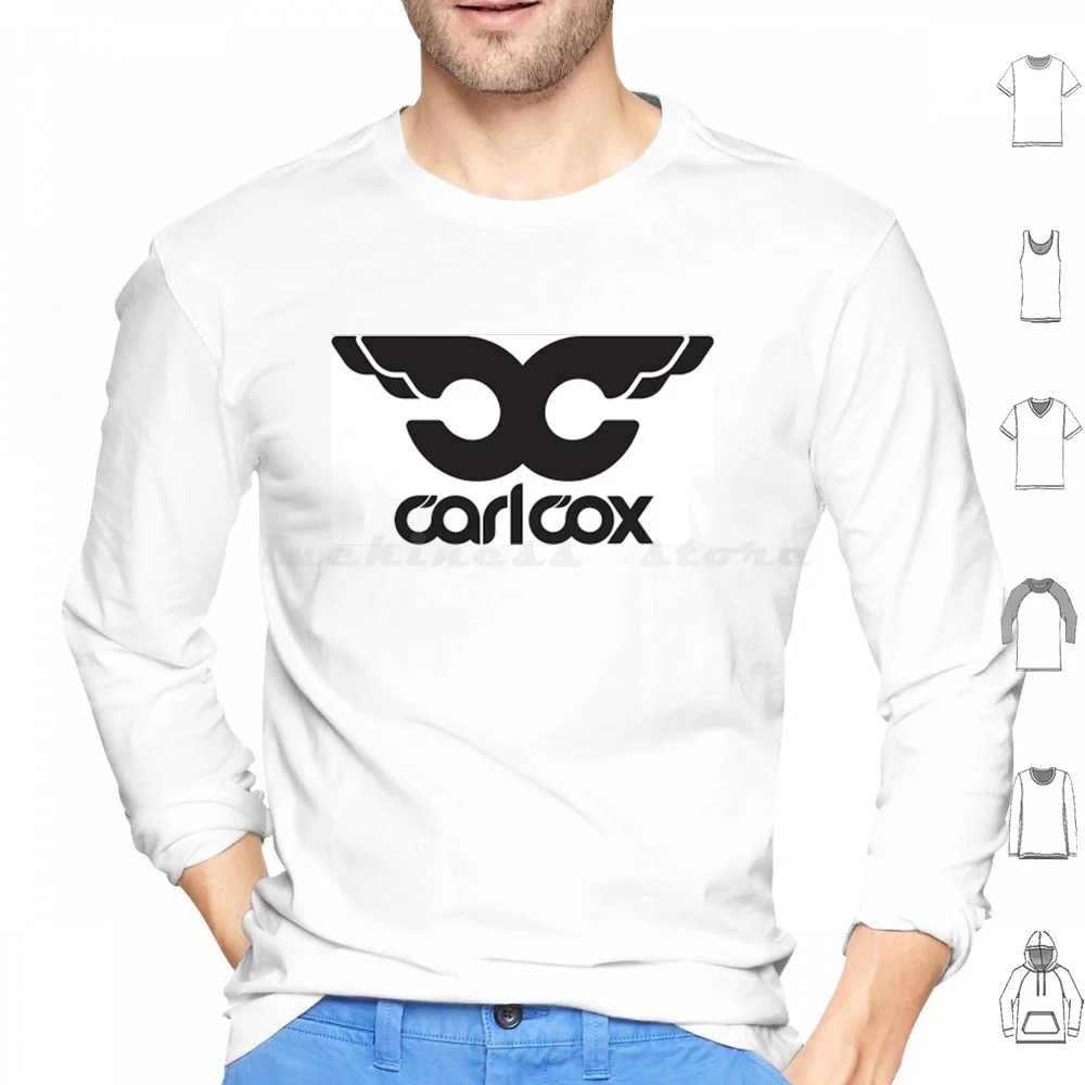 Carl Cox Hoodies Long Sleeve Carl Cox Techno Tech Trance Trance Dance Festival Edm House Progressive Ultra Ultra