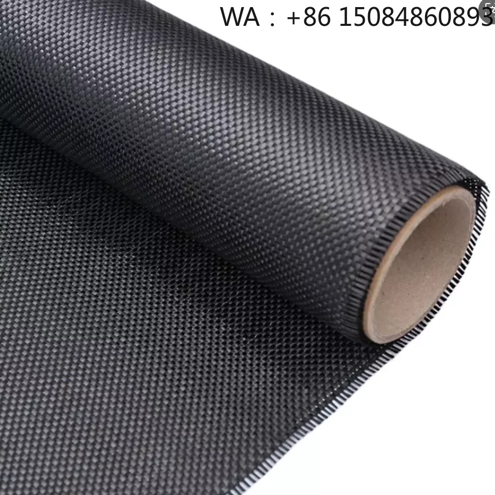 200g/m2 3K plain carbon fiber fabric, aerospace grade with epoxy surface, support bending and welding processing service