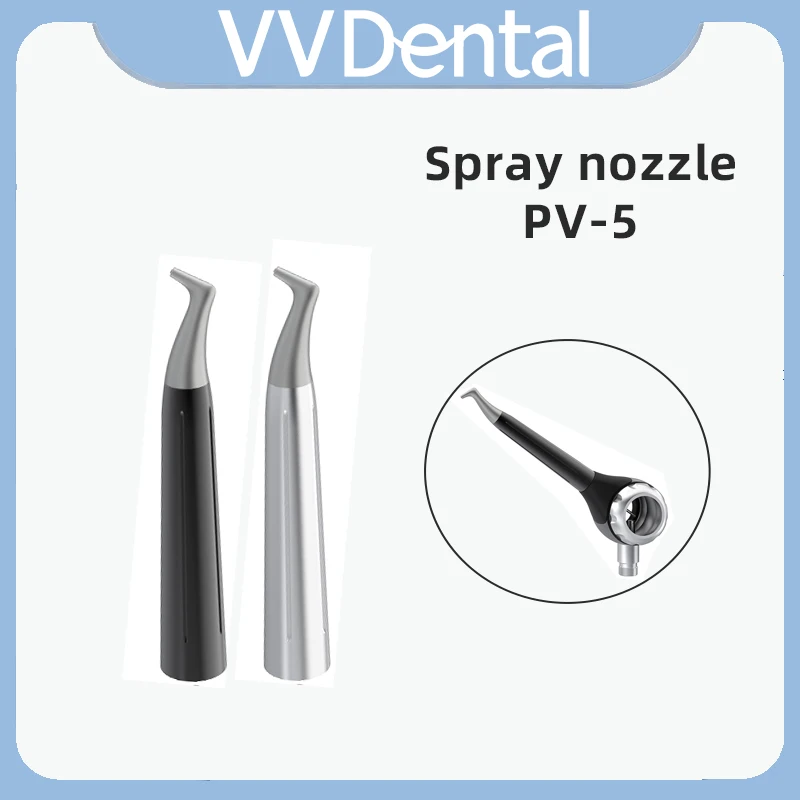 VVDental Prophy Jet Tips Air Polisher Nozzle Handpiece Assembly Prophy for PV-5 Air Flow Nozzle Head