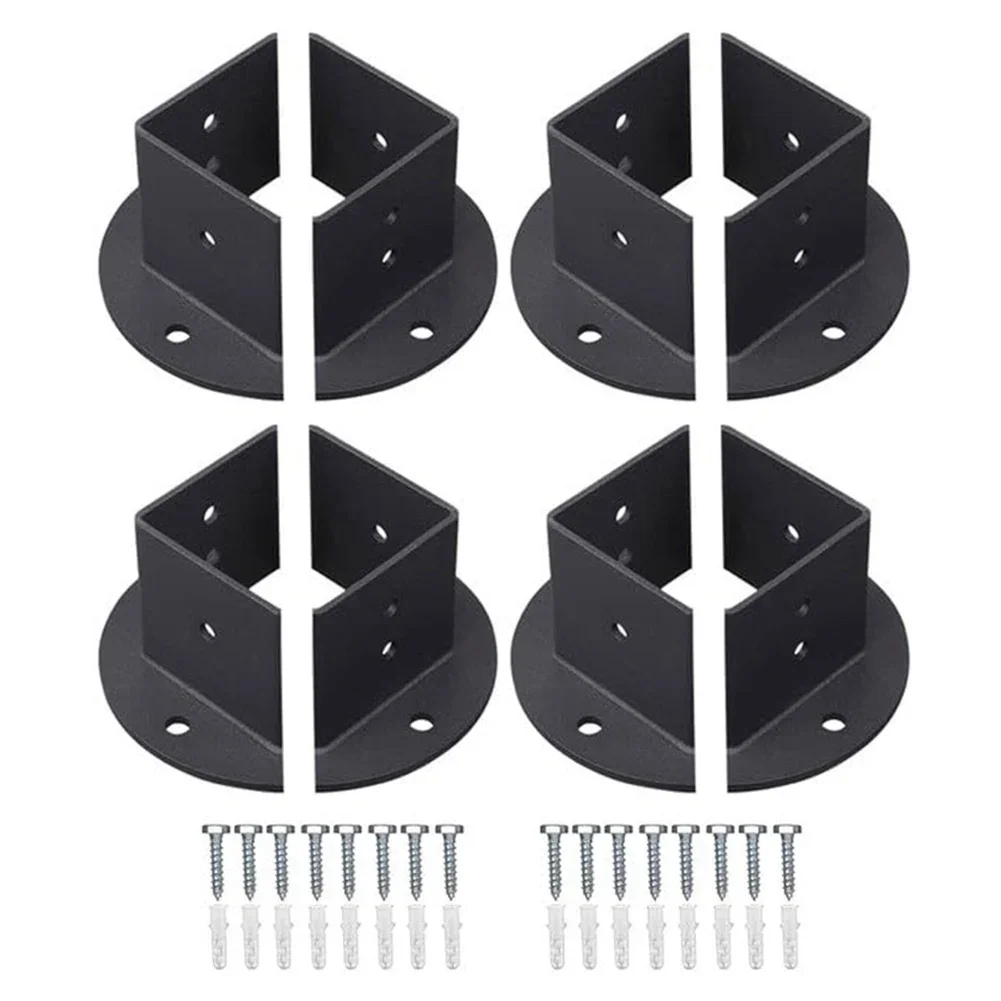 Deck And Fence Installations Heavy Duty Brackets Heavy Duty Post Brackets Clamp Connector Robust Thickness Sturdy Construction