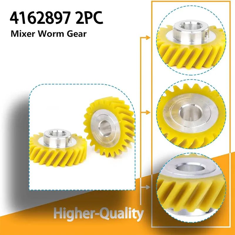 Replacement Drive Turbine For Kitchenaid 4162897 W10112253 5K45SS 5K5SS 5KPM5 Mixer Repair Parts Blender Spare Gear