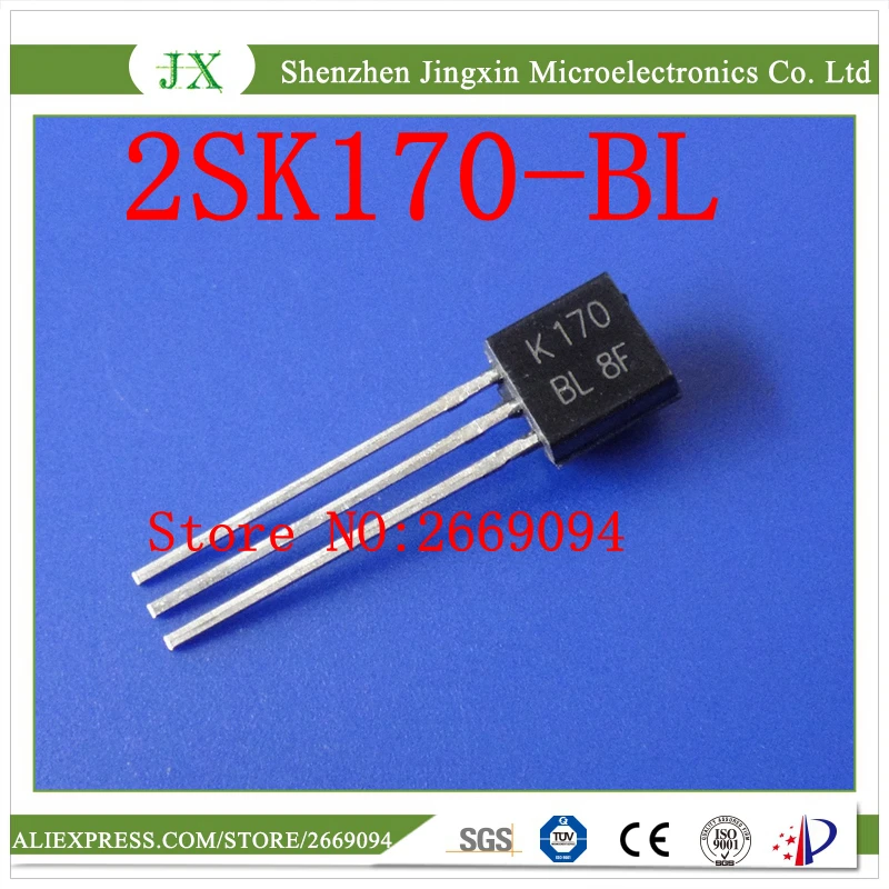 20PCS 2SK170-BL + 2SJ74-BL Each 10pcs 2SK170BL 2SJ74BL 2SJ74   Transistor Triode Transistor Low Power Transistor