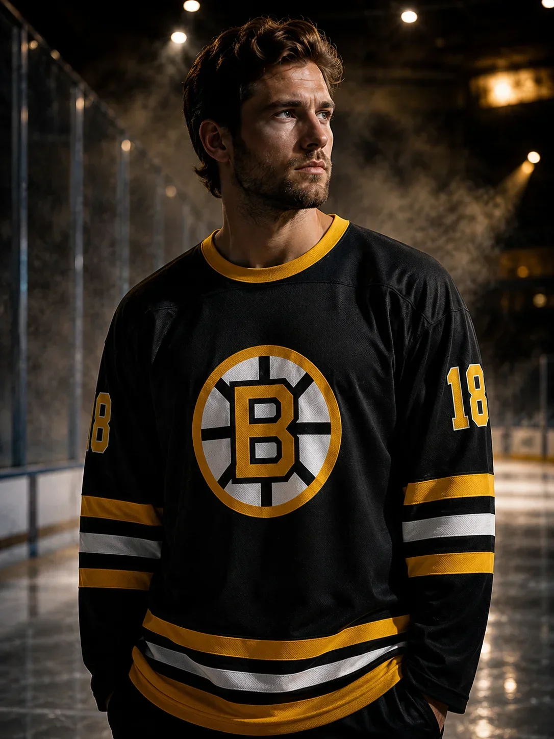 Unisex Happy Gilmore 2  Jersey Breathable Quick-Drying T-shirt Men's Long-sleeved T-shirt Streetwear Hockey Shirt for Women Men