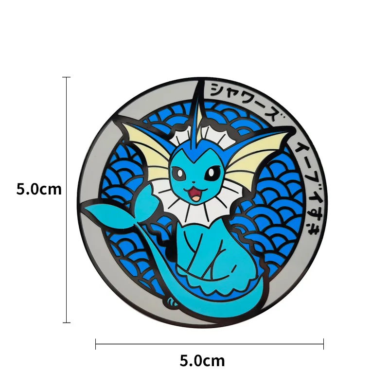 Eevee Family Enamel Badges Anime Game Metal Pins Japanese Manga Pendant Brooch for Bag Backpack Clothing Lapel ACG Cosplay Gift