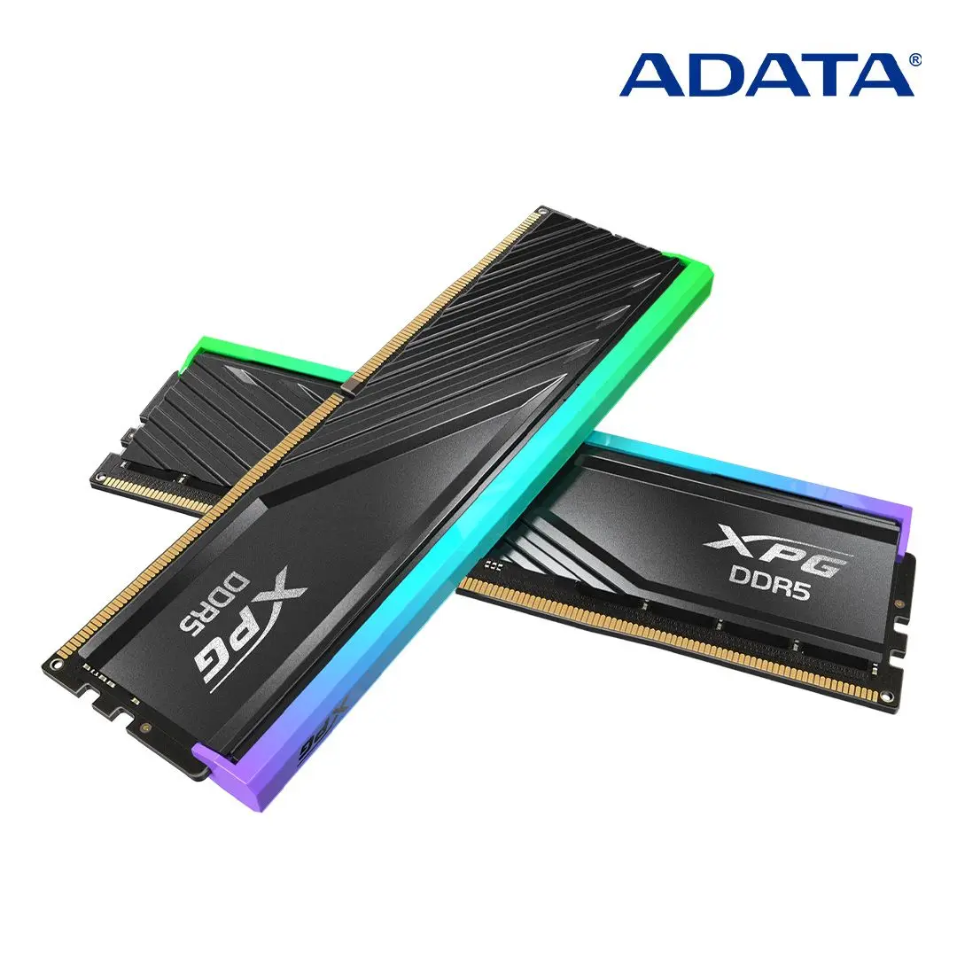 ADATA XPG DDR5-6400 CL32 LANCER BLADE RGB Black Package (32GB(16Gx2)) Memory for RAM Desttop