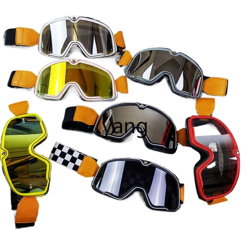 

LH motorcycle personalized glasses ski goggles retro off-road riding goggles