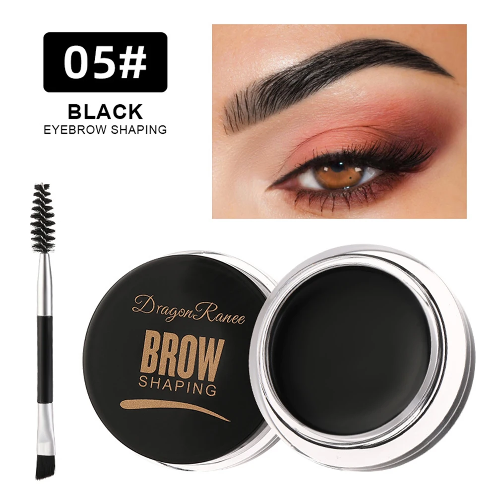 Multi-function Eyebrow Brush With Wild Eyebrows Cream Concealer Square Eye Brow Make Up Brushes For Women Eyebrow Gel New 2023