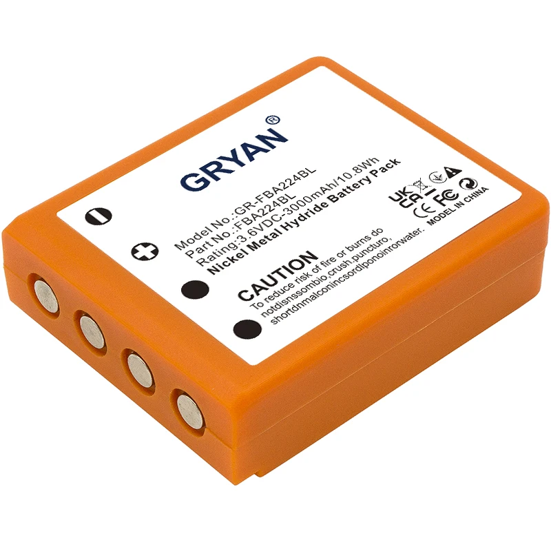 3000mAh Crane Remote Control Battery For HBC Spectrum B FUB9NM Spectrum A FUB 9NM 6V FBFUB09N Micron 4 Linus 6 Micron 6 Technos