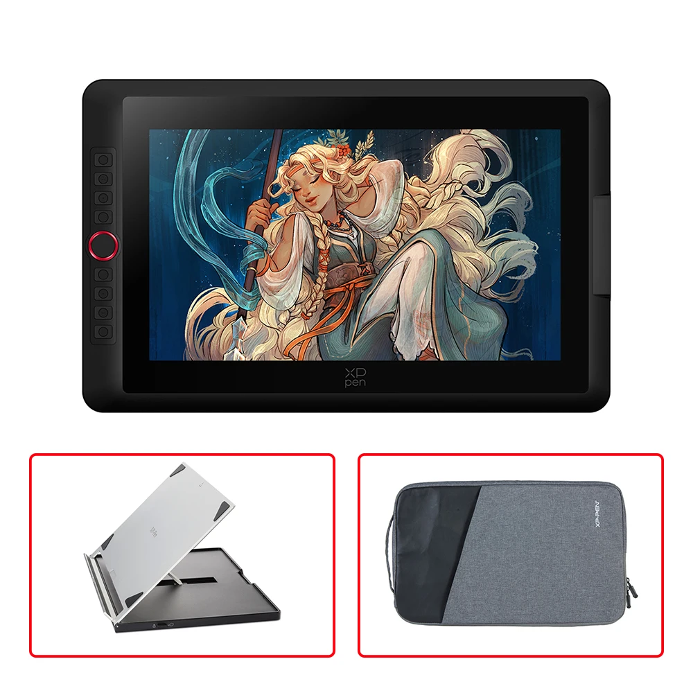 XPPen Artist 15.6 Pro V2 Drawing Tablet with X3 Pro Stylus Graphic