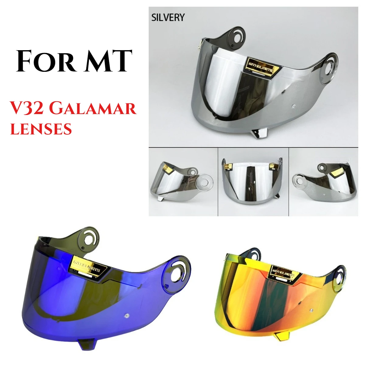 

MT JARAMA helmet visor MT-V-32 shield original shield for MT JARAMA motocycle helmet