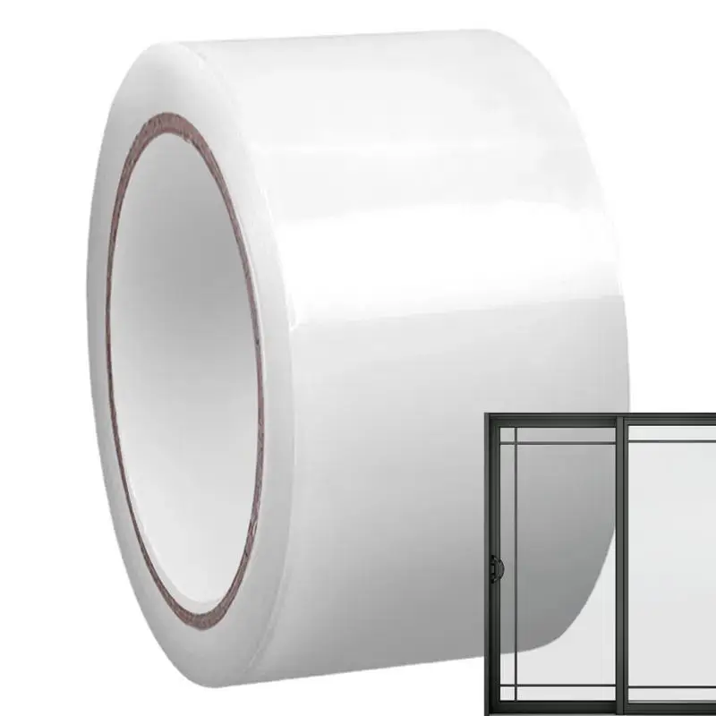 Raam Weer Afdichting Tape Winddicht Doorzichtig Winter Strippen Deur Afdichting Tape Kleefband Voor Hout Glas Metalen Deuren