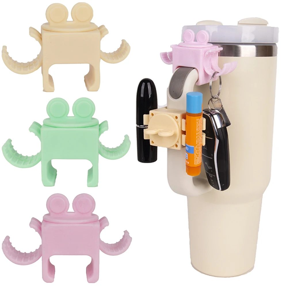 Lipstick Storage Rack Loss Lipstick Organizer Multifunctional Lipstick Storage Clip for 30oz/40oz Tumbler