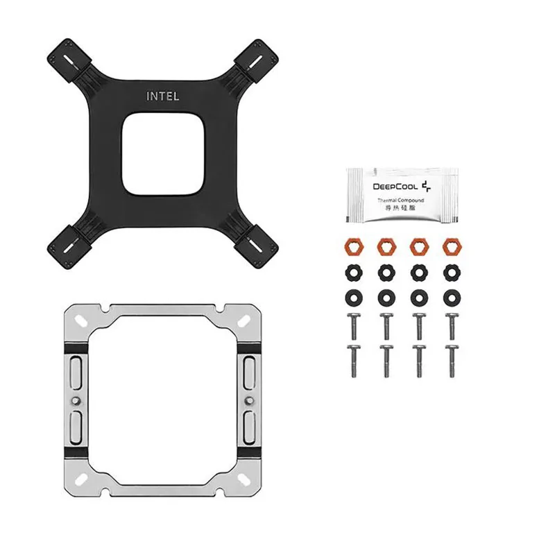 Воздушный кулер для процессора DeepCool PWM AG400 ARGB 2000 об/мин CFM LGA1200 1700 115X для AM4 AM5 Sunny Snow высокое качество ridiator