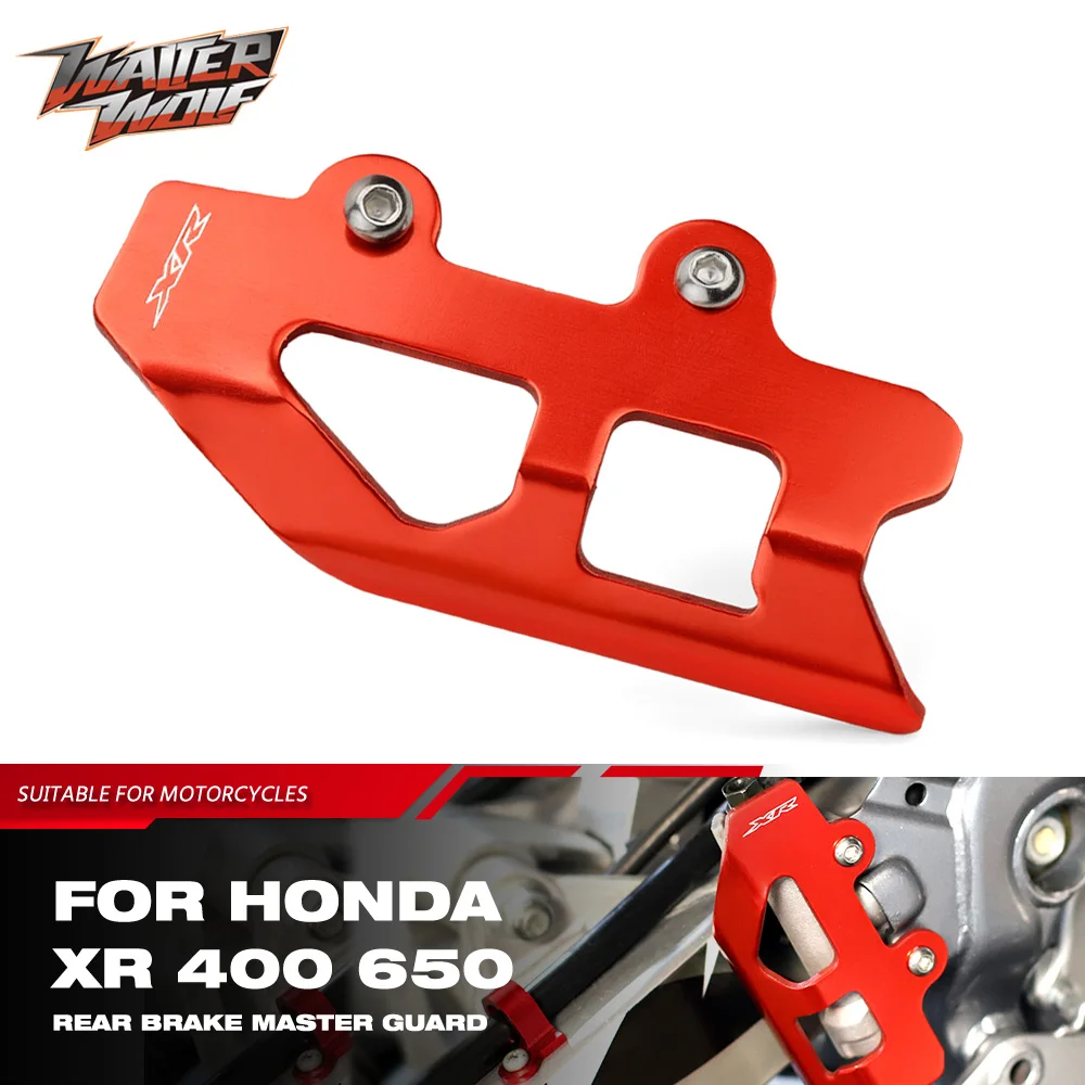 

Защитная крышка заднего тормозного главного цилиндра для HONDA XR 250R 400R 600R 650R 650L XR650R XR650L, защита для мотоцикла, аксессуары с логотипом