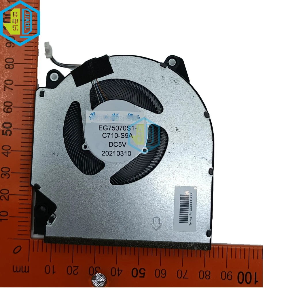 Ventiladores de refrigeración GPU para ordenador portátil, 60W, ventilador de refrigeración para HP Victus 16-D 16-E, TPN-Q263, TPN-Q264, C710, S9A, M75720, EG75070S1-C700