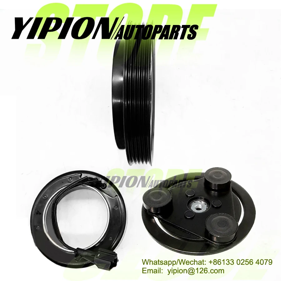 

AC A/C Air Conditioning Compressor Magnetic Electromagnetic Clutch PV5 97610H1021 for Hyundai TERRACAN HP 2.9