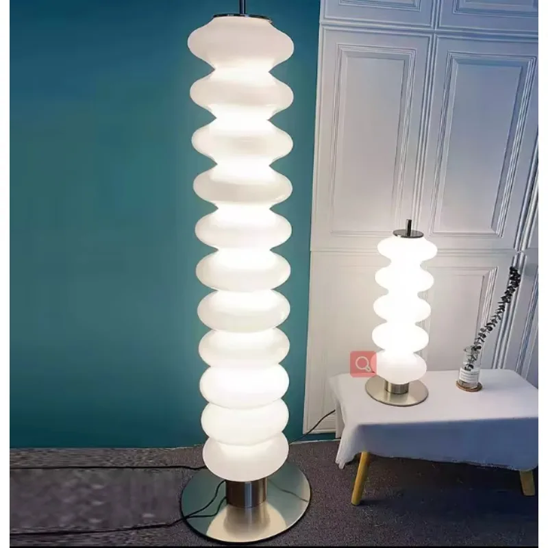 

Living room standing lamp Nordic candle gourd bedroom homestay floor lamp