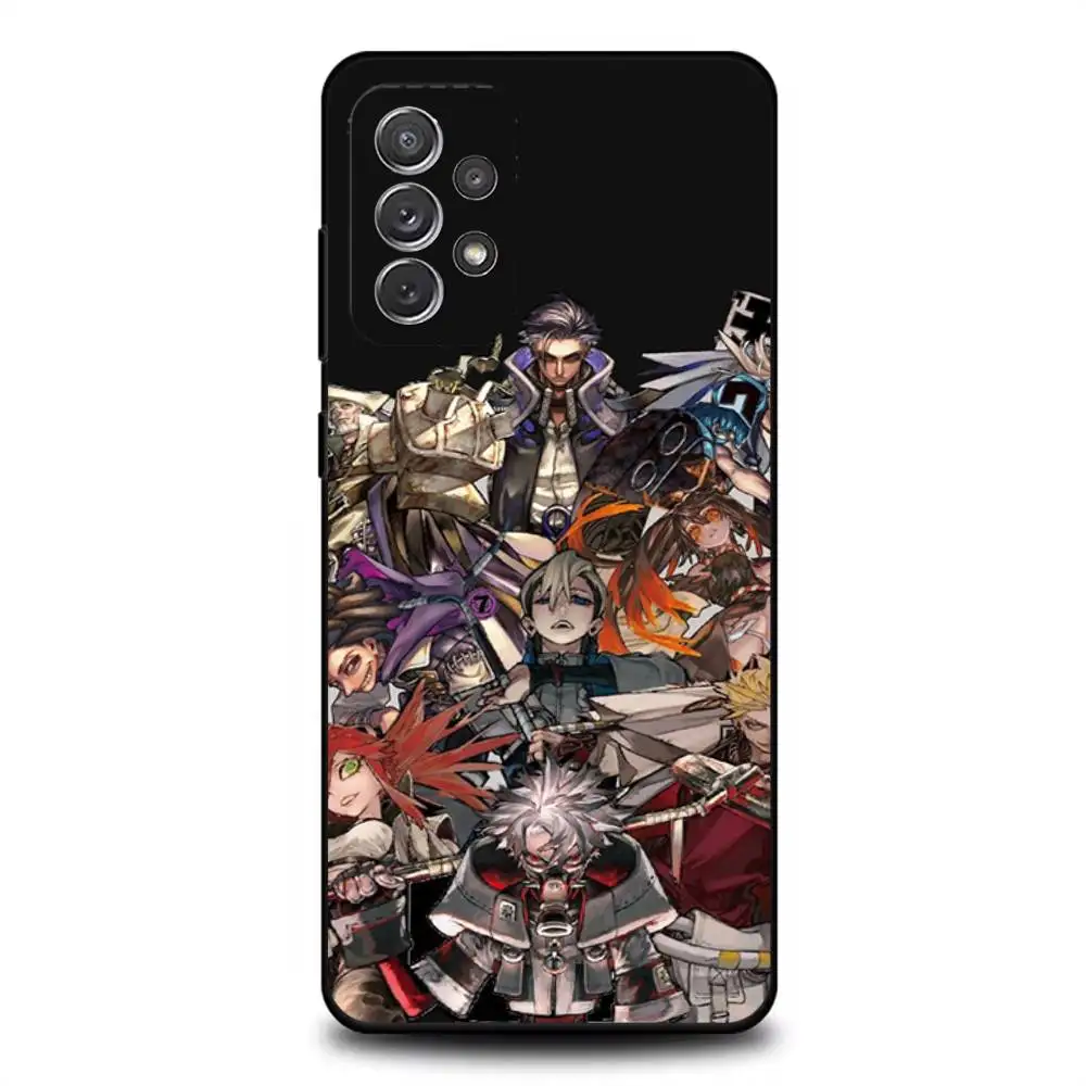 Anime G-Gachiakutas Phone Case For Samsung S 25,24,23,22,30,21,10,9,Ultra,Plus,Lite,FE,4,5G Black Soft Case