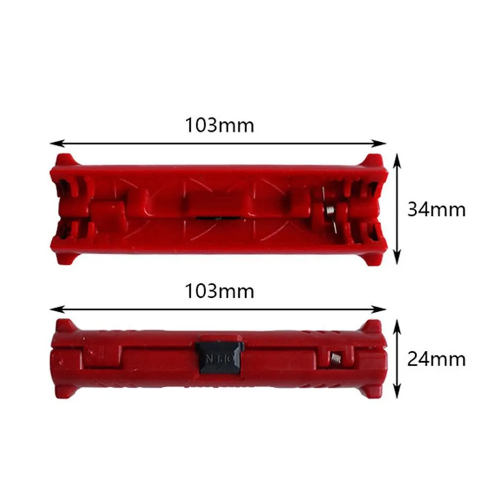 

Small Environmentally Cylindrical Wire Stripper Cutter Multifunciton Plastic Automatic Cable Coaxial High Hardness
