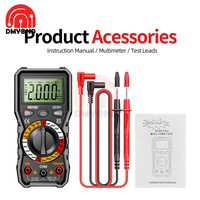 SZ301 SZ302 Digital Multimeter Professional Multimetro Auto Voltmeter AC DC 220V Resistance Voltage Capacitor Diode Tester