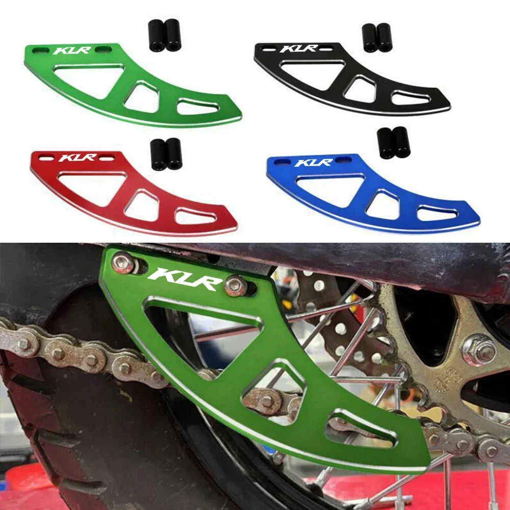 

KLR LOGO Chain Guide Guard Protector For Kawasaki KLR650 2008-2023 2009 2010 2011 2012 2013 2014 2015 2016 2017 18 19 20