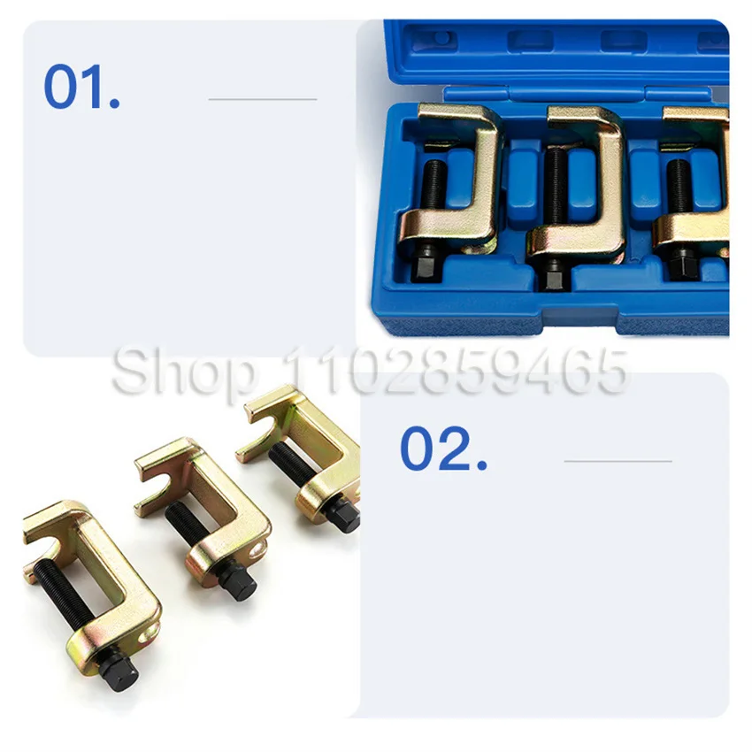 23/28/34mm Ball Joint Separator Extractor Pullers Kit Joint Tap Tie Rod Head Special Removal Repair Tools For VW Audi