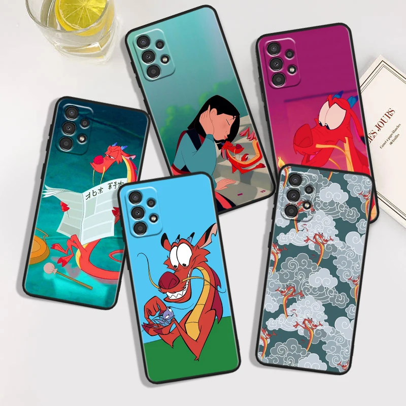 

Disney Mulan Movie For Samsung A54 A53 A52S A34 A33 A73 A72 A32 A24 A23 A22 A14 A13 A03S 5G Black Phone Case Phone Case