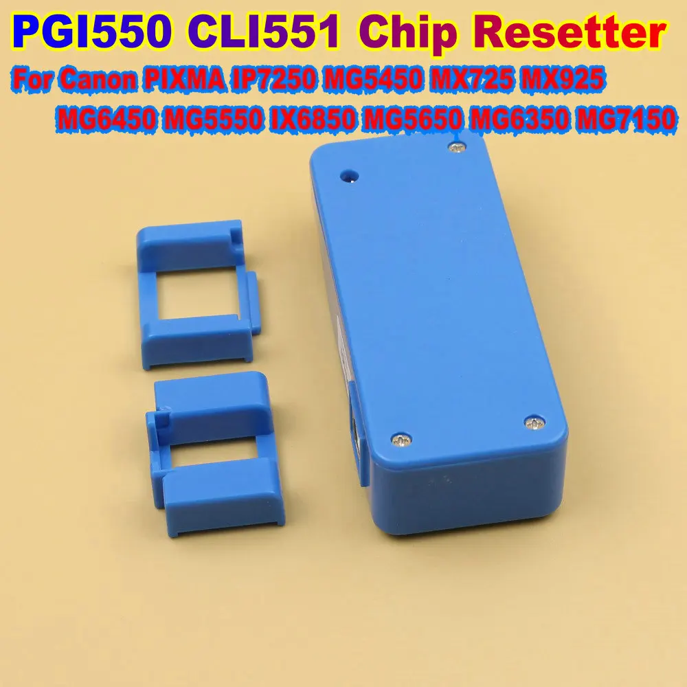 Per Canon CLI551 PGI550 Chip Printer Resetter Reset Chip Kit MX725 IP7250 MG5450 MX925 MG6450 MG6350 MG7150 MG5550 IX6850 MG5650