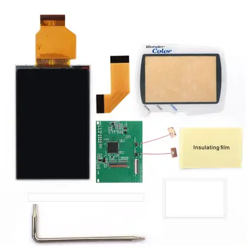 Nieuwste WSC Hoogtepunt IPS HD LCD-screen ערכת DIY תאורה אחורית Helderheid Voor Bandai Wonder Swan Kleu קונסולת משחק 8 מצבי צבע 10 best sales ברבור הפלא - №10