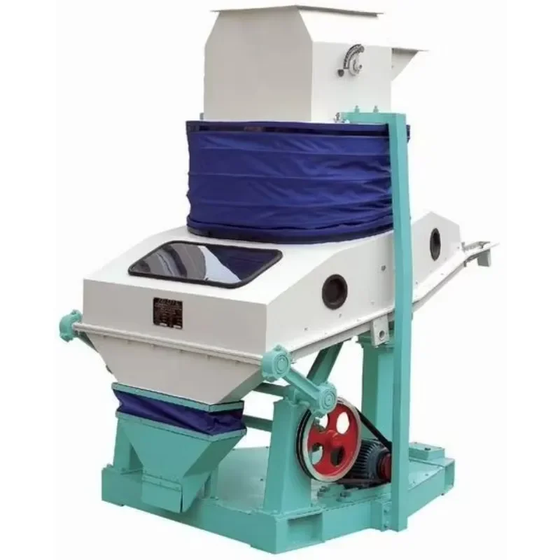 2026 Hot！ TQSX125 Rice Stone Cleaning Machine for Rice Grain Stoner Remove Gravity Destoner Paddy Rice Destoner Machine