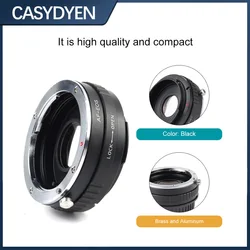 Camera Lens Adapter Ring For Sony Alpha For Minolta AF Lens To For Canon EOS EF Mount Camera