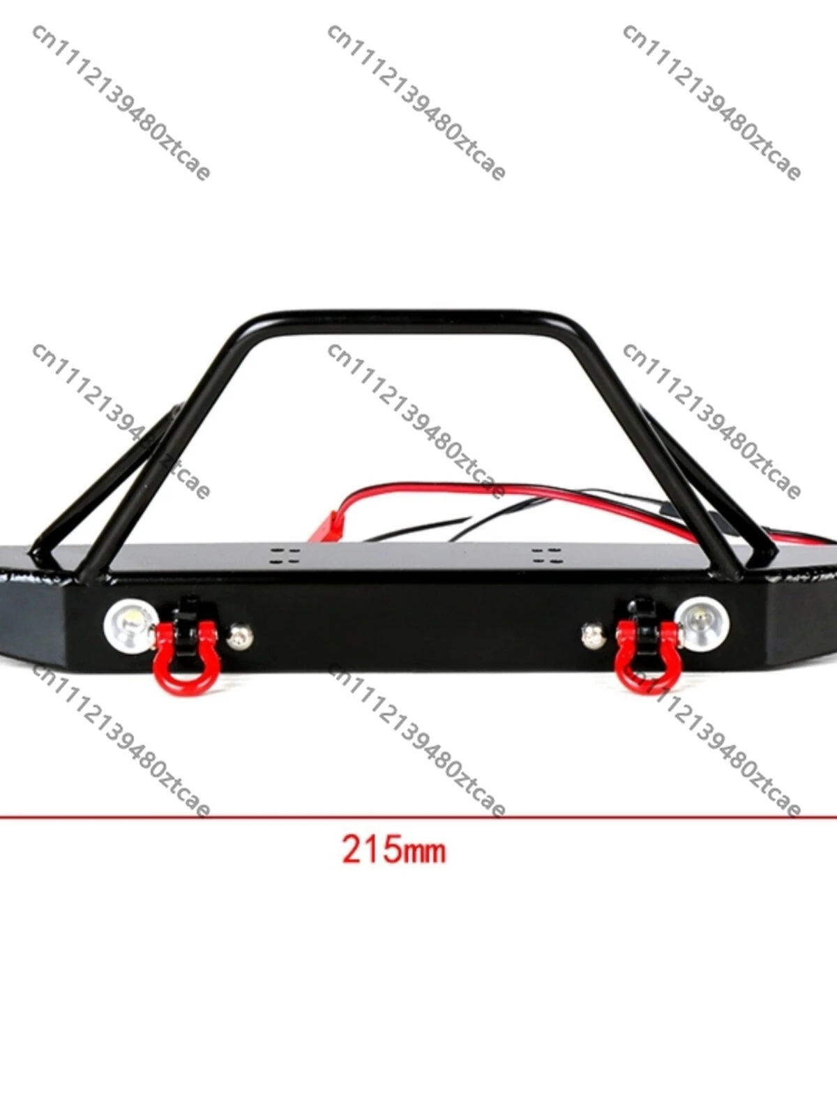 1 6 Large Scale RC Crawler Hand Welded Metal Front Crash Bumper Upgrade Replacement Parts