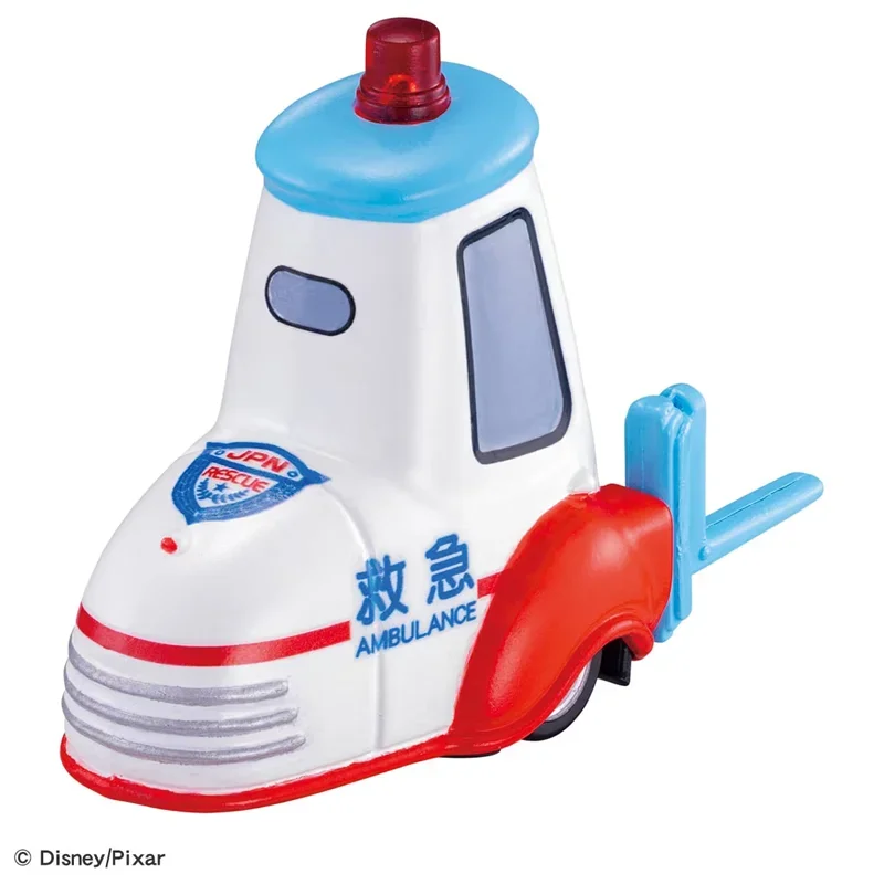 TAKARA TOMY Tomica Disney CARS C-39 Luigi C-23 Guido Ambulance Alloy Toy Motor Diecast Metal Model Gift