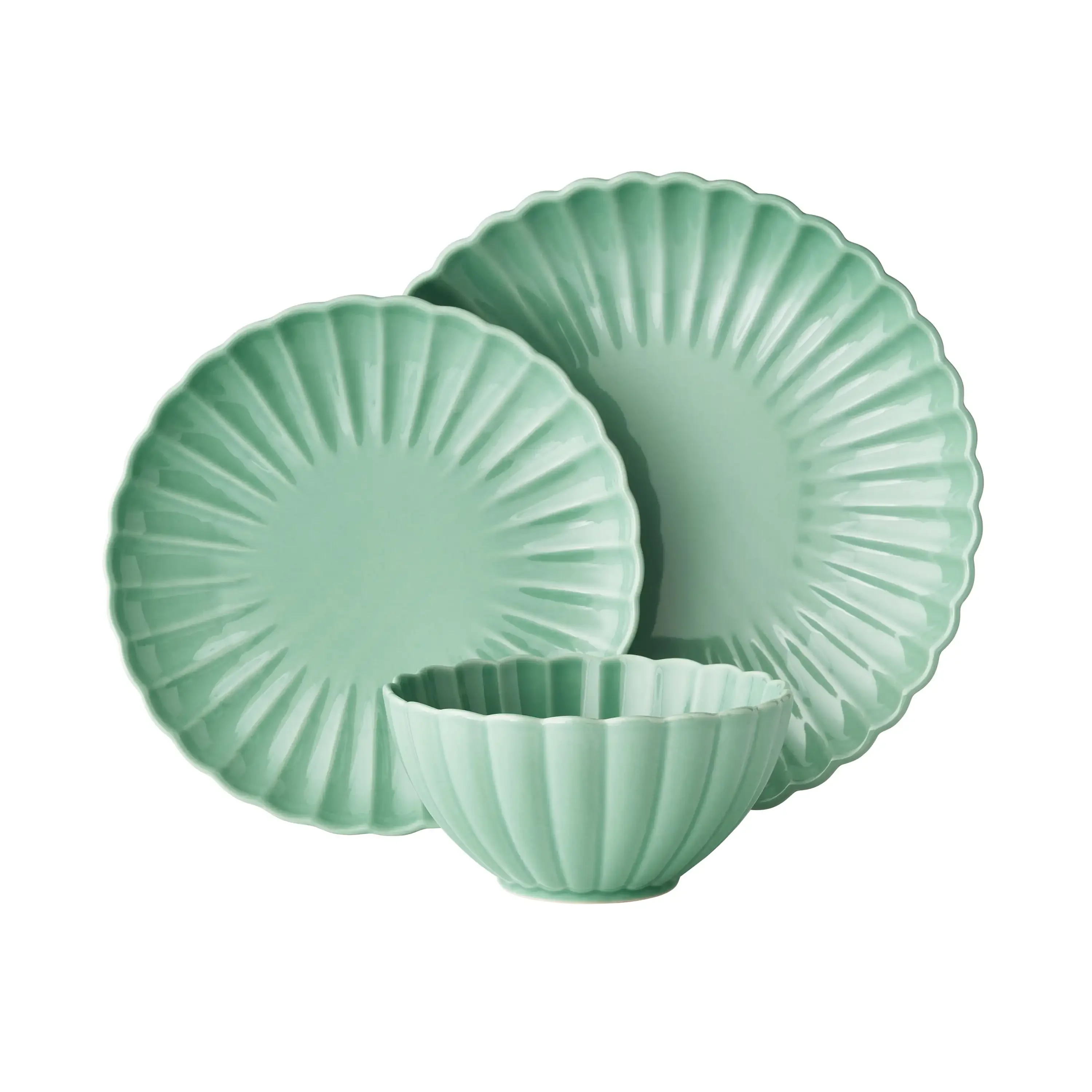 

12-Piece Stoneware Dinnerware Set