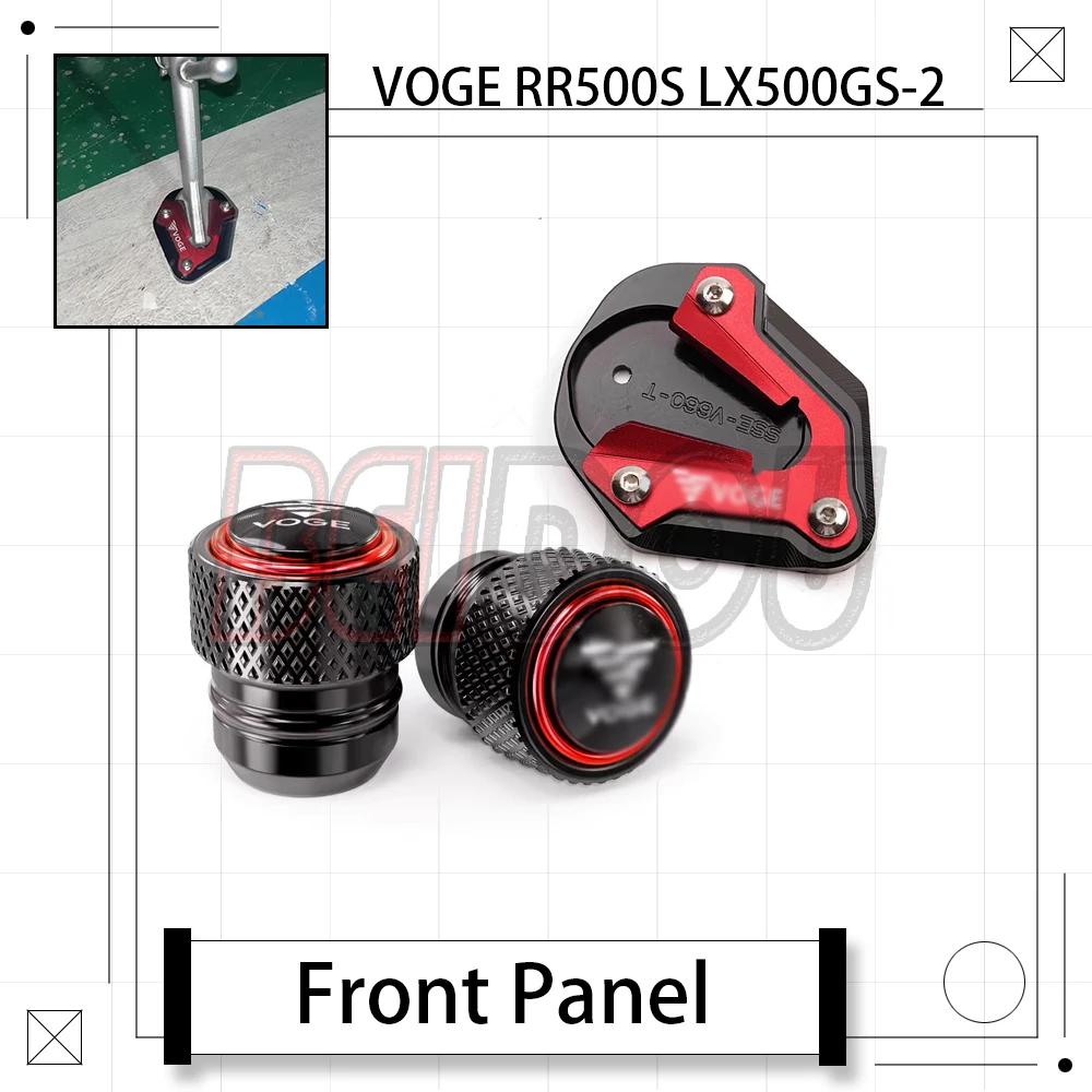 

For Loncin VOGE RR500S RR660S RR525 Motorcycle Thickened Side Support Larger Seat Small Support Widened Pad