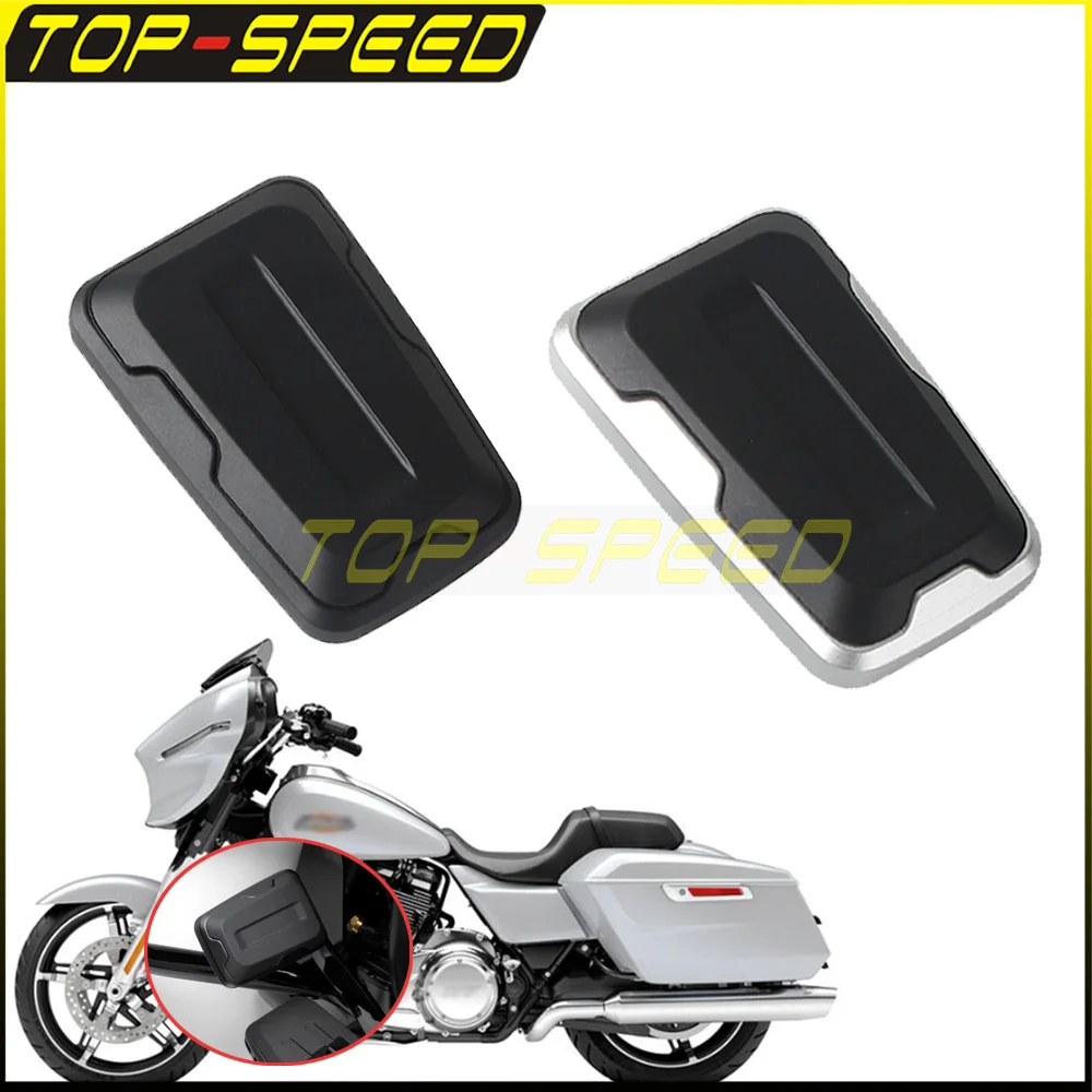 For Harley Touring CVO Street Glide FLHX/I FLHXSE 2023 2024 Motorcycle Brake Pedal Pad Control Pedal Cover Footrest Treadle Pads