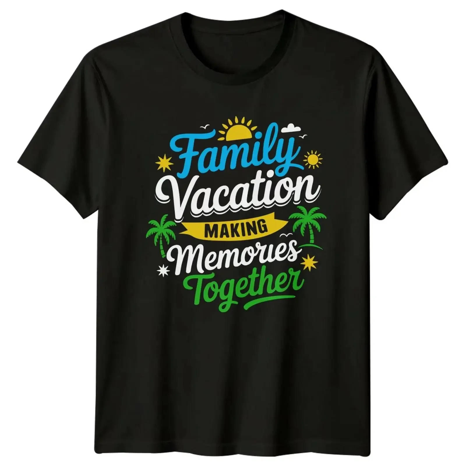Familienurlaub Gemeinsam Erinnerungen schaffen T Shirt Sommer Urlaub Reisen Strand vintage Washed Stretched Soft Comfortable