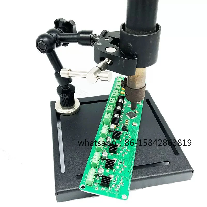 Electric Soldering Iron Disassembly Soldering Station, Test Tube Clamp Plug-In Soldering Mobile Phone Repair Tool Holder DIY