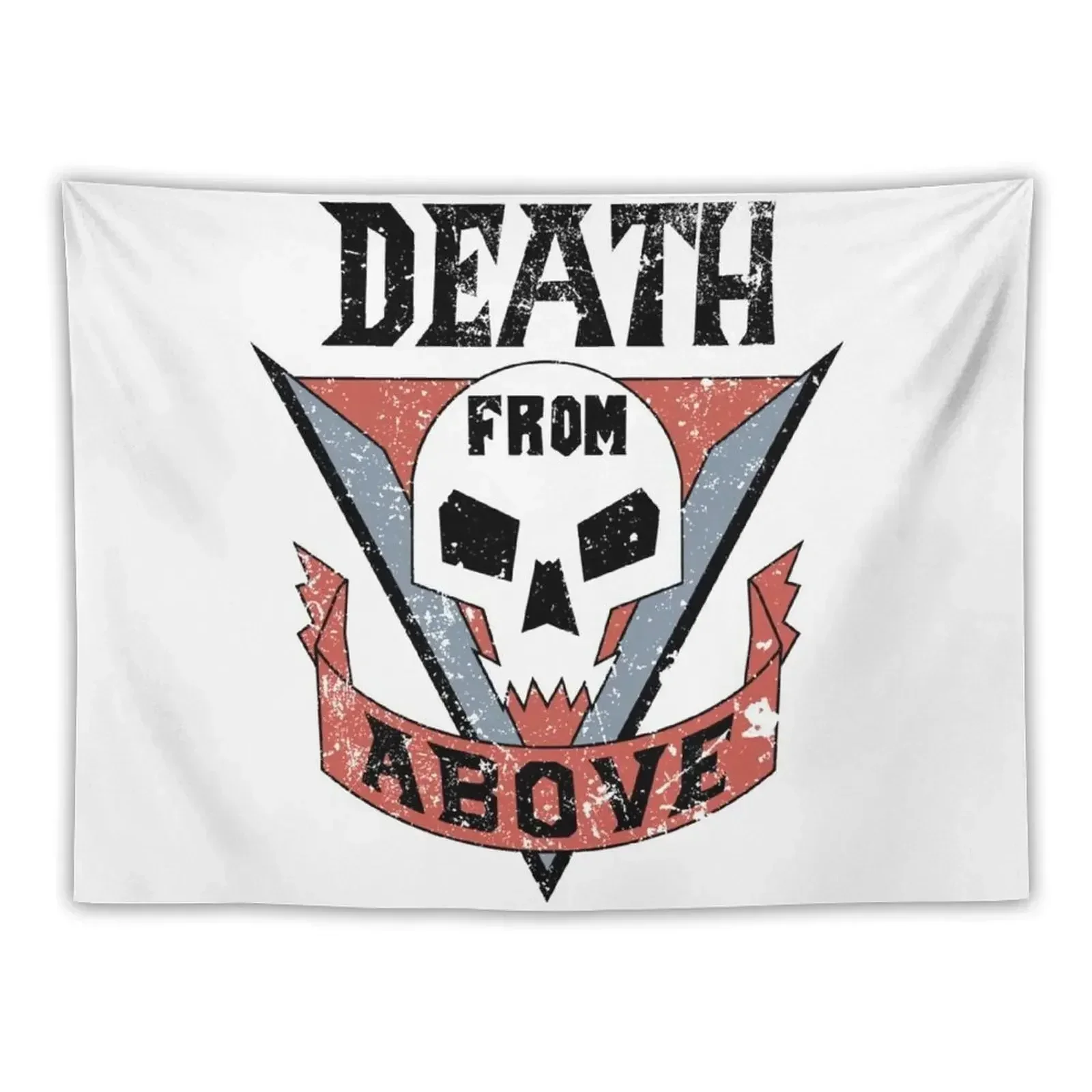 Starship Troopers - Death From Above Tapestry Bedroom Decor Aesthetic Home And Comfort Decor House Decor Tapestry