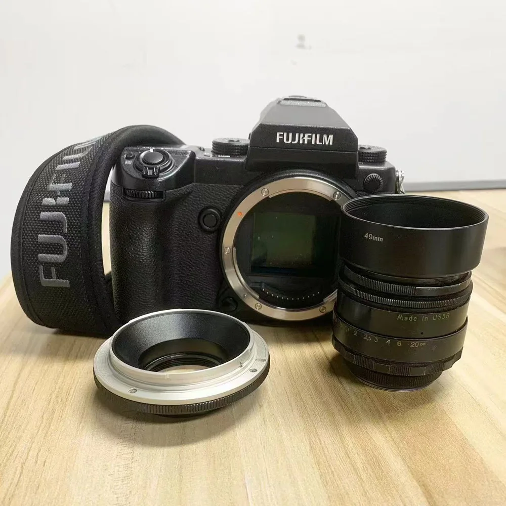 حلقة محول M42-GFX جديدة لعدسة المسمار M42 إلى محول تنسيق متوسط Fujifilm GFX100S/50S2/50S/R