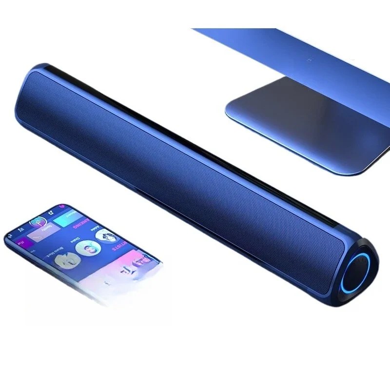 

BT59 Computer Audio Desktop Home Notebook Desktop Wired Strip Bluetooth