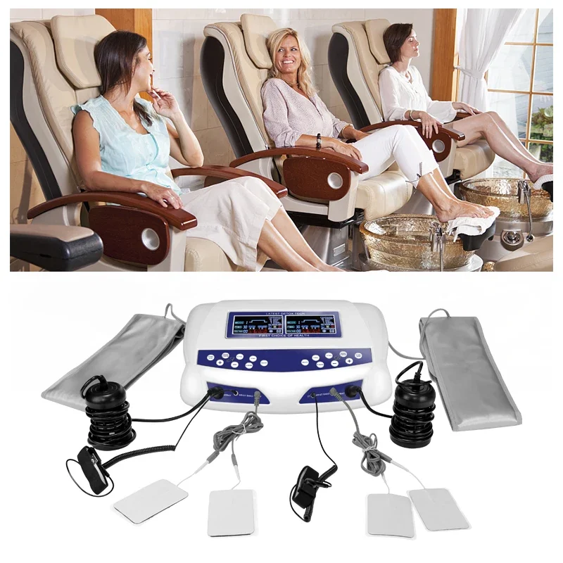 Ultimate Foot Detox Kit Ionic Foot Bath Machine Detox Foot Patches Powerful Ion Cleanse Machine