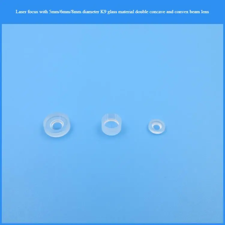532Nm Green Laser Module 5mm 6mm 8mm Diameter K9 Glass Double Concave Expander Lens Beam of Light Shaping